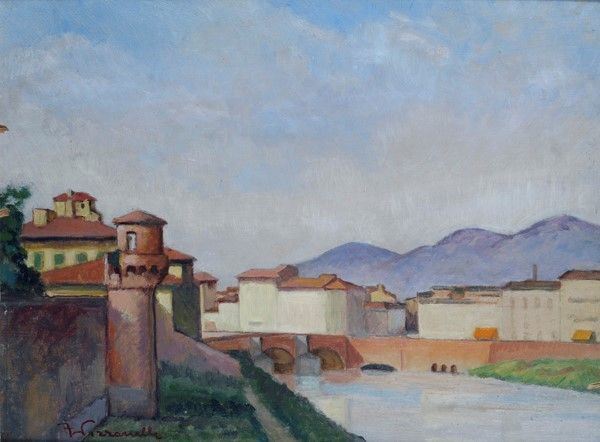 Ferruccio Pizzanelli - L'arno alla Fortezza