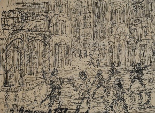 Guido Borgianni - Cinque Disegni