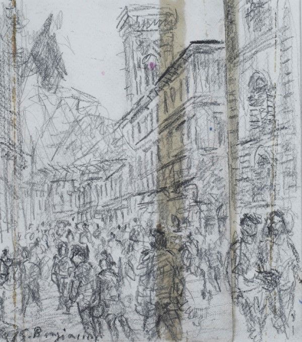 Guido Borgianni - Cinque Disegni