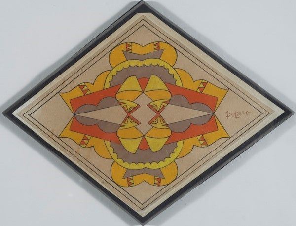 Fortunato Depero - Fregio Decorativo per Scialle