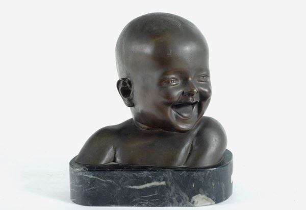 Anonimo, XX sec. - Busto di bambino