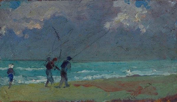 Anonimo, XX sec. - Pescatori
