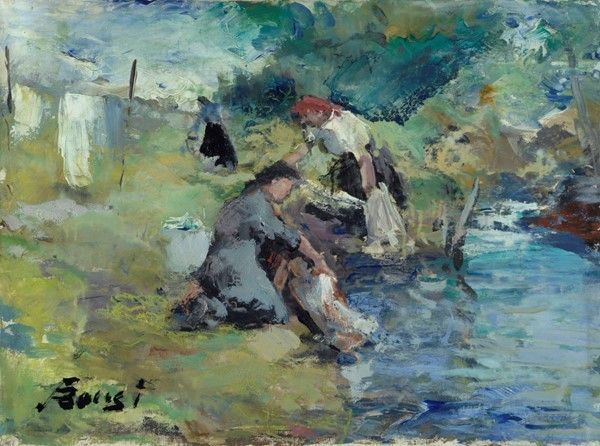 Francesco Bausi - Lavandaie
