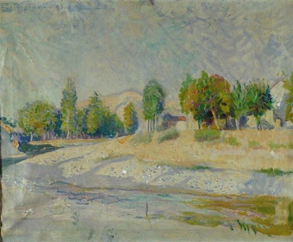 Eduardo Gordigiani - Paesaggio