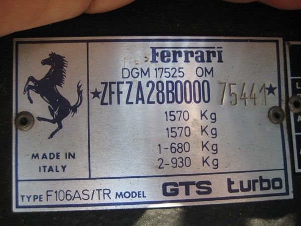Ferrari Gts Turbo