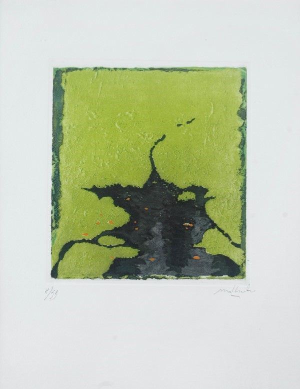 Carlo Mattioli : Aigues mortes  - Acquatinta - Auction Grafica ed edizioni - Galleria Pananti Casa d'Aste