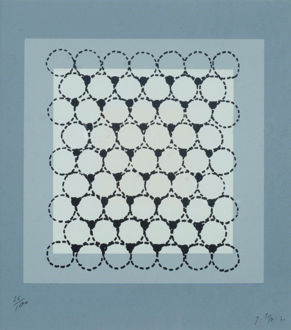 Gastone Biggi : Senza titolo  (1971)  - Serigrafia - Asta Grafica ed edizioni - Galleria Pananti Casa d'Aste