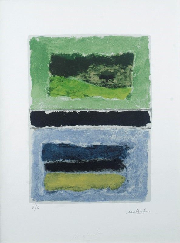 Carlo Mattioli : Senza titolo  - Serigrafia - Auction Grafica ed edizioni - Galleria Pananti Casa d'Aste