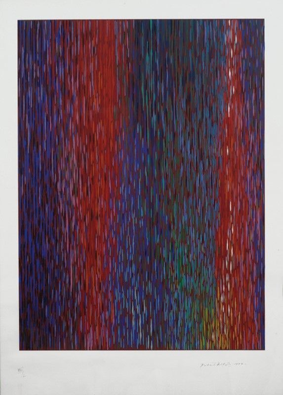 Piero Dorazio : Senza titolo  - Serigrafia - Asta Grafica ed edizioni - Galleria Pananti Casa d'Aste