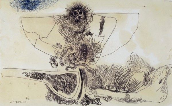 Giuseppe Zigaina - Senza Titolo (metamorfosi Animale)