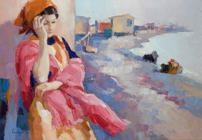 Ragazza sulla Spiaggia