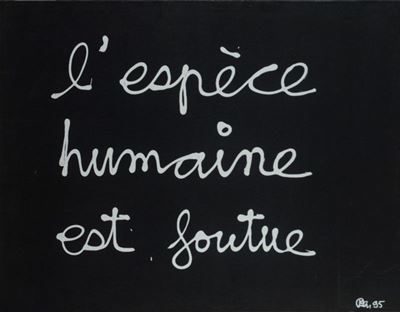 L'espèce Humaine Est Foutue