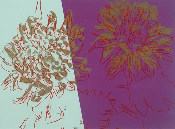 Andy Warhol : Kiku  (1984)  - Serigrafia - Auction Arte Moderna e Contemporanea - II - Galleria Pananti Casa d'Aste