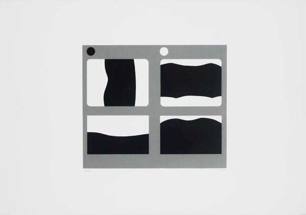 Alberto Burri - Lettere - tavola C
