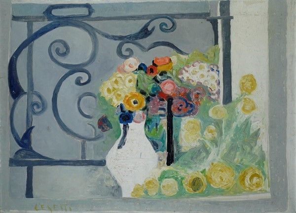 Giuseppe Cesetti - Balcone fiorito