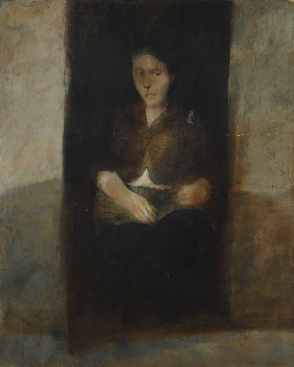 Alessandro Kokocinski : Ritratto  - Olio su tela - Auction Arte moderna e contemporanea - Galleria Pananti Casa d'Aste