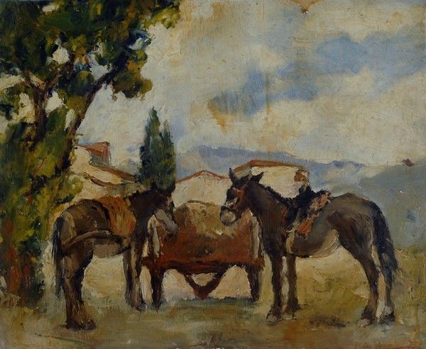 Anonimo, XX Sec. - Ciuchini e Carro