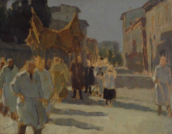 Arturo Panizzi - Processione