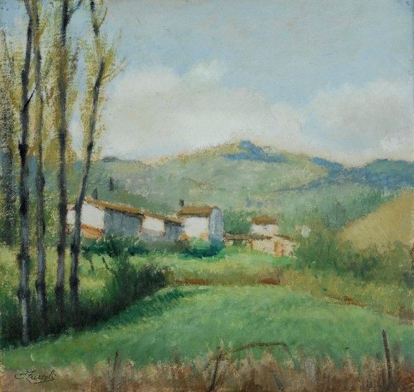 Oreste Zuccoli - Paesaggio