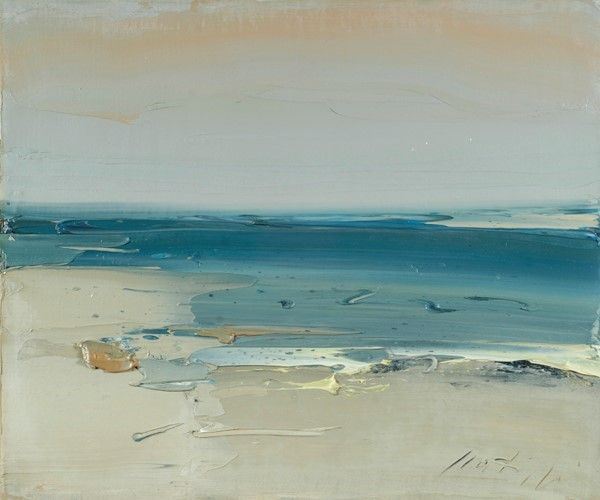 Sergio Scatizzi : Marina  - Olio su tela - Asta Autori del XIX e XX sec., arte moderna e contemporanea - I - Galleria Pananti Casa d'Aste