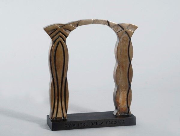 Pietro Consagra : Cavaliere della facciata  - Bronzo - Auction Autori del XIX e XX sec., arte moderna e contemporanea - I - Galleria Pananti Casa d'Aste