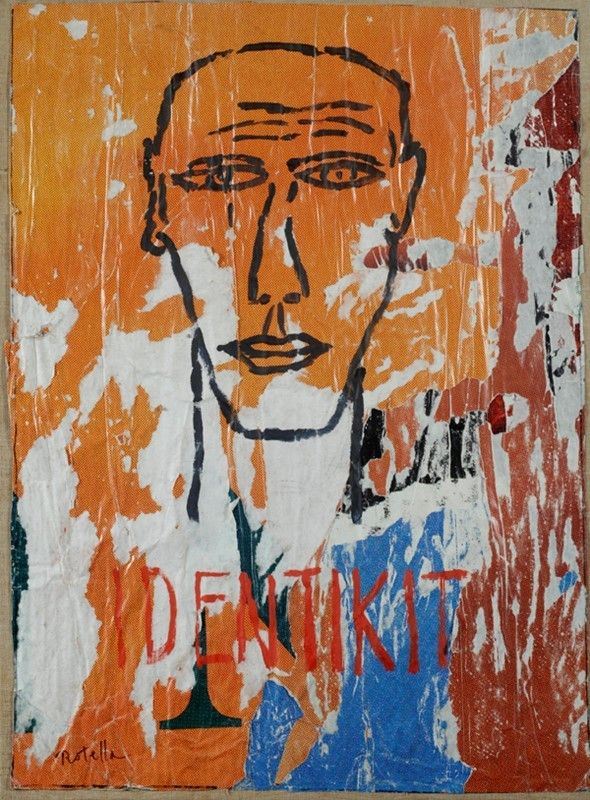 Mimmo Rotella - Identikit