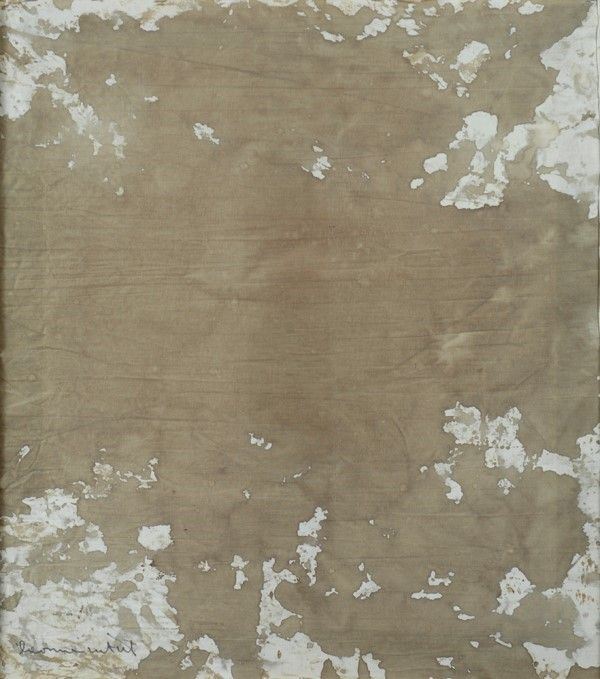 Hermann Nitsch : Relitto d'azione  (1974)  - Sangue su tela - Auction Arte moderna e contemporanea - Galleria Pananti Casa d'Aste