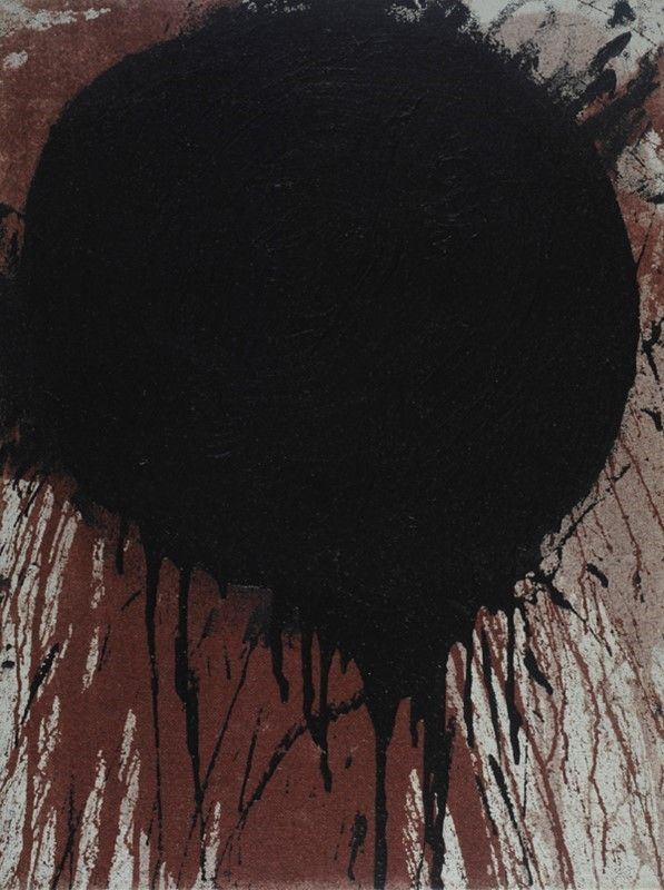 Hermann Nitsch : K Mark/Reb  (2002)  - Acrilico su tela - Auction Arte moderna e contemporanea - Galleria Pananti Casa d'Aste