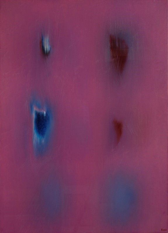 Ennio Finzi : Architettura del colore in rosa  (1997)  - Olio su tela - Asta Arte moderna e contemporanea - Galleria Pananti Casa d'Aste