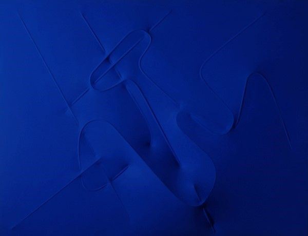 Agostino Bonalumi - Blu