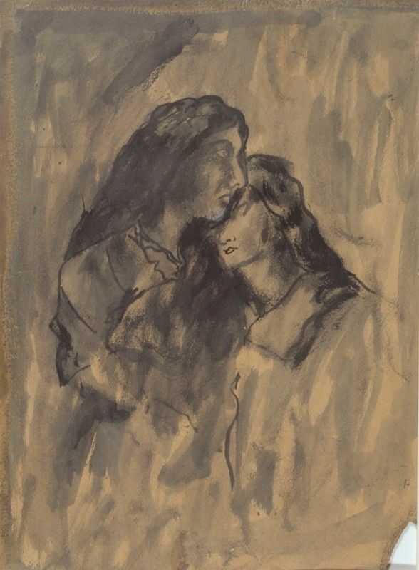 Renato Guttuso - Madre e figlia