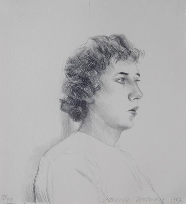 David Hockney - Small Head of Gregory