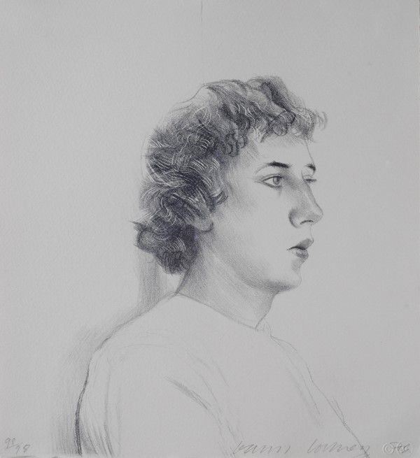 David Hockney - Small Head Of Gregory