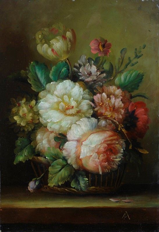 Anonimo, XIX Sec. - Fiori