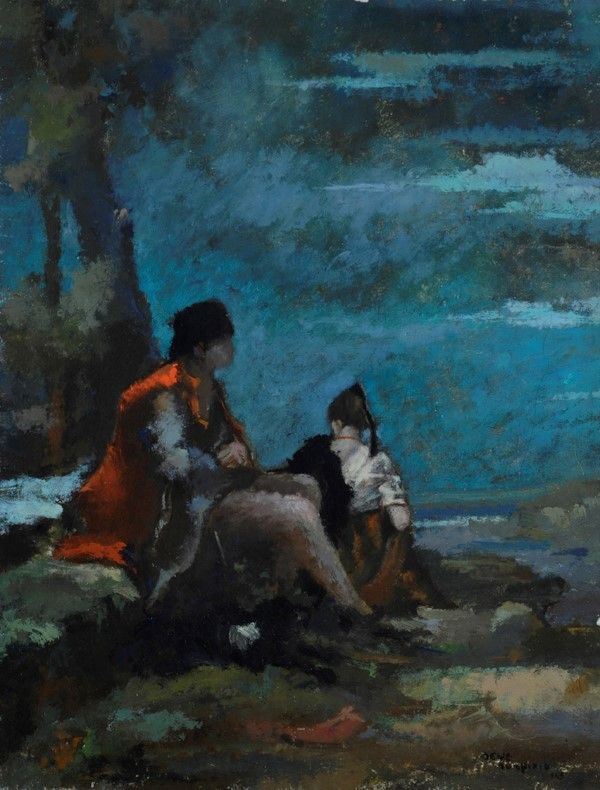 Seve Sospizio - Due figure