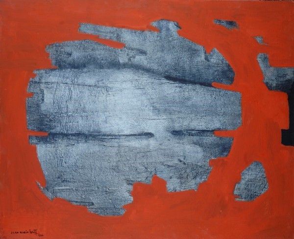 Jean Mario Berti : Senza titolo  (1966)  - Acrilico su tavola - Auction Autori del XIX e XX sec., arte moderna e contemporanea - I - Galleria Pananti Casa d'Aste