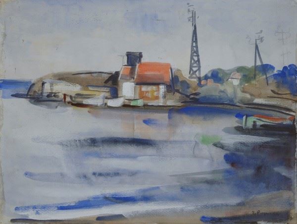 Enzo Pregno - House in the bay