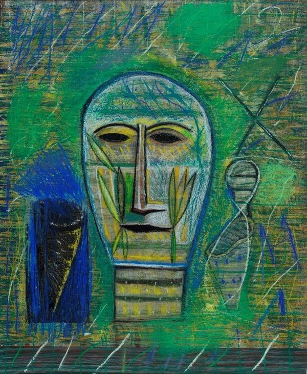 Mimmo Paladino - Testa Vegetale