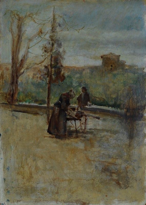 Alfonso Hollaender - La Bruciataia alle Cascine