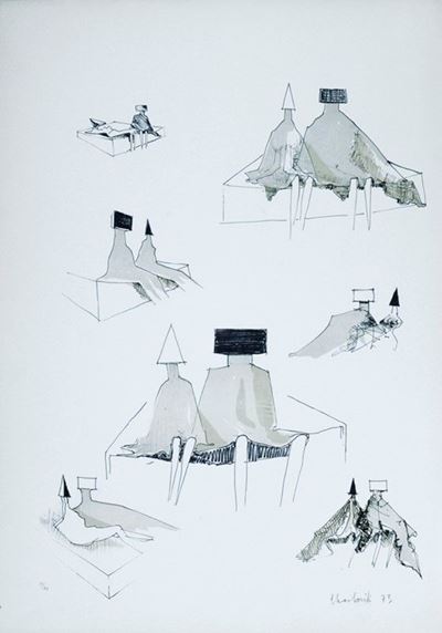 Figure Sedute (studi)