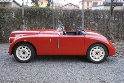 Fiat 500 C Sport "mor & Sca" Ex MM 1950