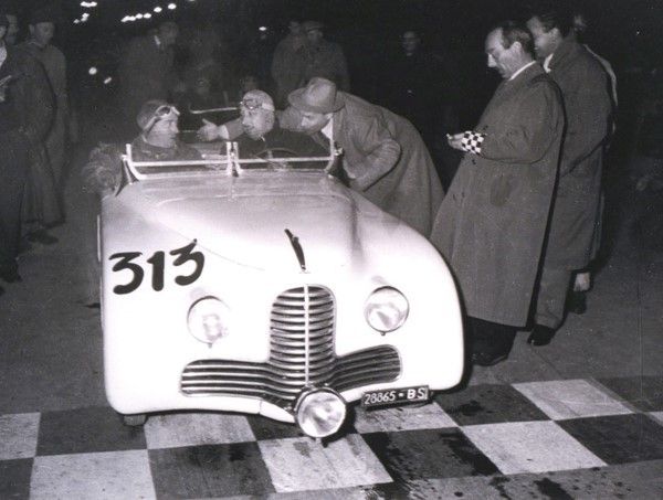 Fiat 500 C Sport "mor & Sca" Ex MM 1950