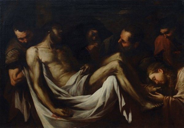 Luca Giordano - Compianto su Cristo morto