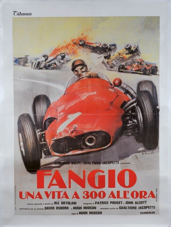 Poster Film: Fangio, una vita a 300 all'ora