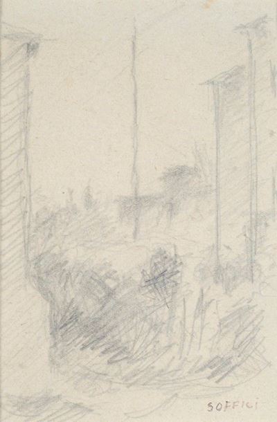 Paesaggio con Case