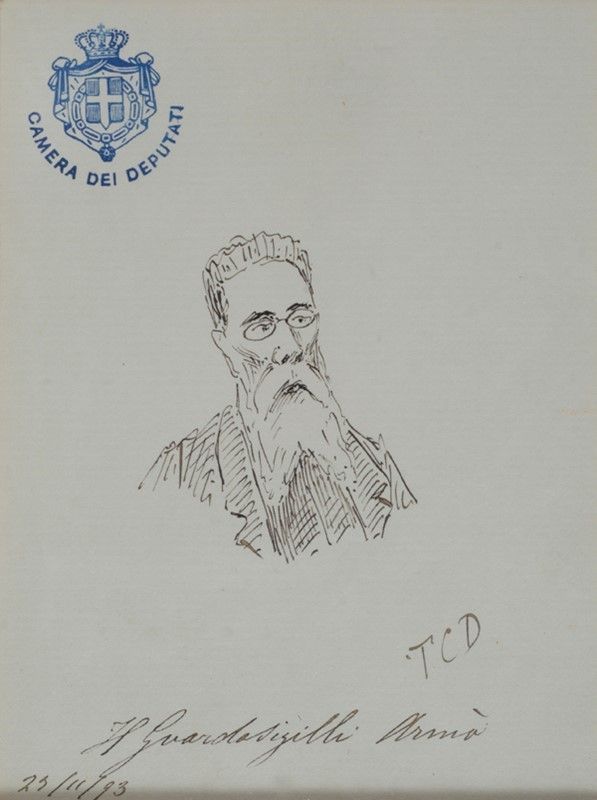 Lotto Composto da Due Disegni