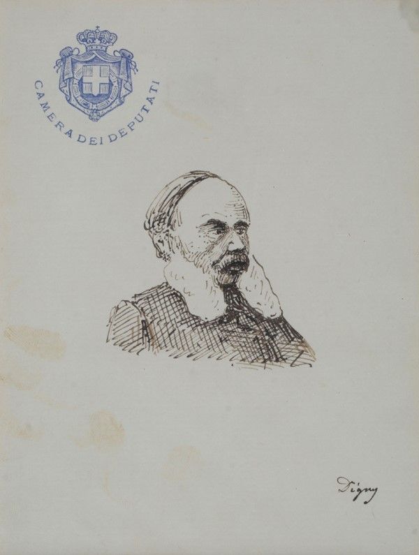 Lotto Composto da Due Disegni