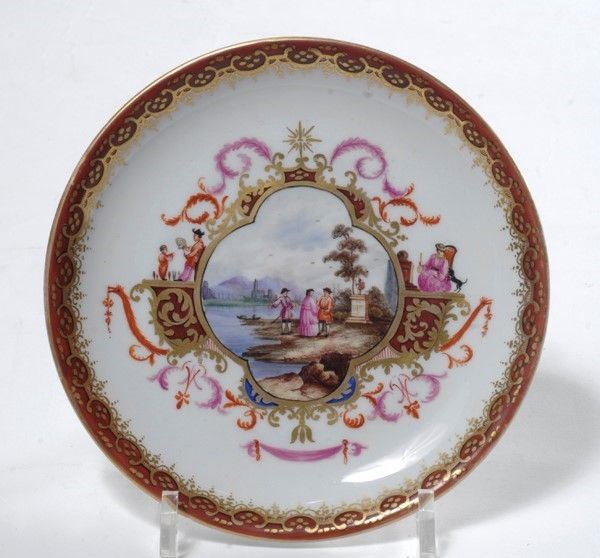 Piatto  - Auction Antiquariato, mobili, porcellane e dipinti antichi - I - Galleria Pananti Casa d'Aste