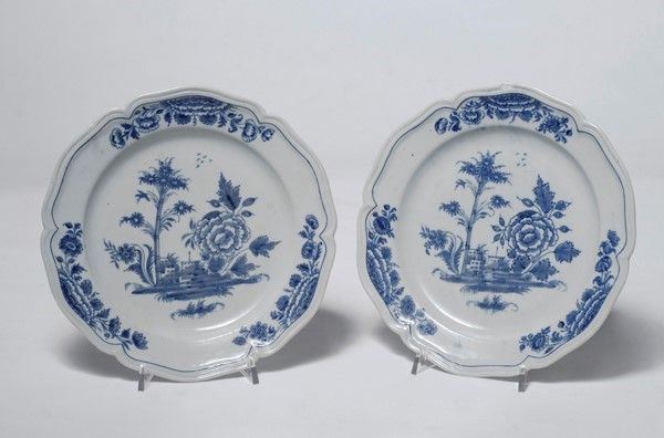 Due Piatti  - Asta Antiquariato, mobili, porcellane e dipinti antichi - I - Galleria Pananti Casa d'Aste