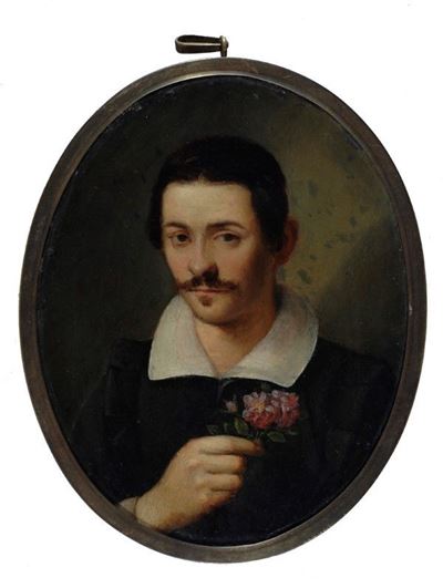 Ritratto di Giovane con Fiore